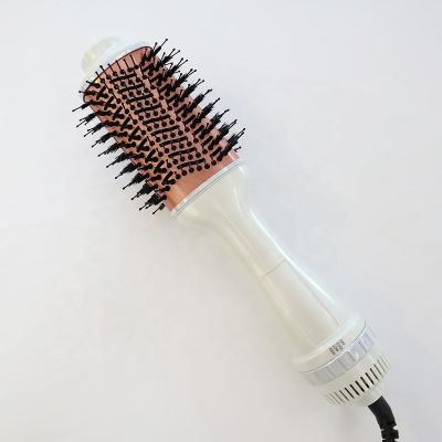 China Styling 5 In1 Ionic Brush One Step Hair Dryer Volumizer Brush Hot Airbrush Hair Curler Dryer Customized for sale