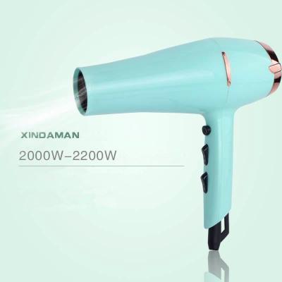 China Foldable Lightweight DC Motor With Ionic Function New Products 2 Innovative Speed ​​3 Heat Setting Hair Dryer Hair Dryer for sale