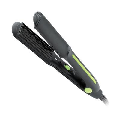 China Mini Hair Straightener Wave Hair Surface Curling Titanium Plate 2 In 1 Hair Straightener for sale