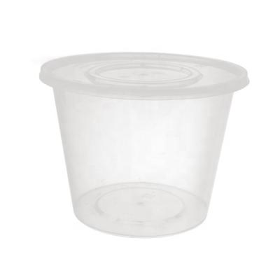 China Microwave and Freezer 2000ml Safe to Go Food Grade Disposable Hot Hard Palstic Noodles Bento Box Soup Cup Bowl Packaging Disposable Bowl with Lid for sale