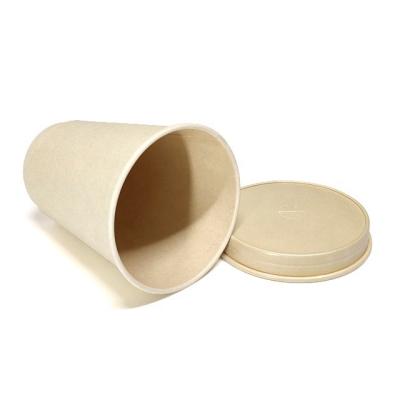 China 8oz 12oz Beverage Paper Cup Biodegradable Disposable Hot Coffee Cup With Logo Customized for sale