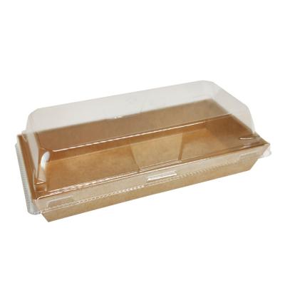 China Recycled Paper Packaging Materials China Food Container / Take Out Box With Different Sizes for sale