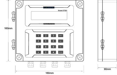 China Ultrasonic Flowmeter ST501 for sale