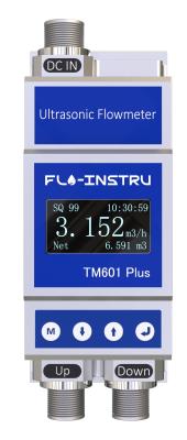 China TM601 Plus Ultrasonic Flow Meter 4 Touch Keys and High Precision for Domestic Water for sale