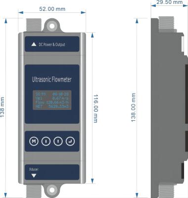 China TM601S The Most Accurate Solution for Water Treatment System Flow Measurement à venda