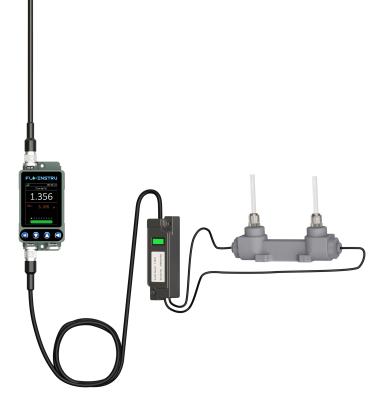 China TM605P Medidor de caudal ultrasônico para fluido com faixa de temperatura do sistema de tratamento de água à venda