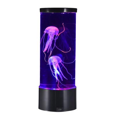 China Modern Amazon Selling Lava Lamp Jellyfish Aquarium Lamp /jellyfish Mood Lamp for sale