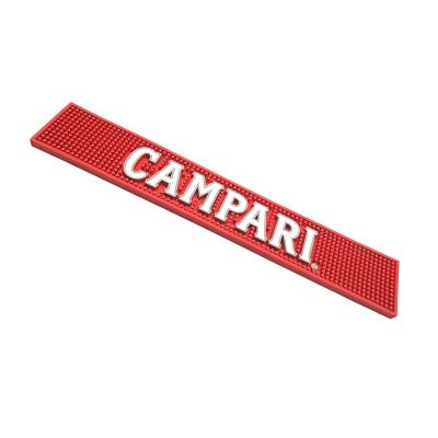 China CAMPARI Sustainable PVC Soft Rubber Bar Runner With Customer Logo for sale