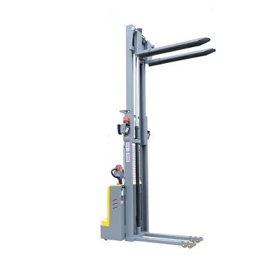 China Forklift 3M/3.5M lifting height 1200kg 1500kg  electric stepper stacker , suitable for American and European standards for sale