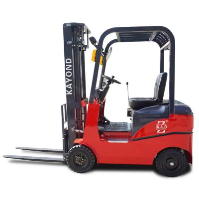 China 1000KG Load Capacity 2 Stage Mast Diesel Forklift Four Wheel Forklift for sale