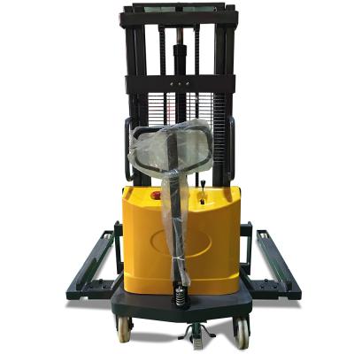 China Adjustable fixed leg,  semi-electric pallet stackers, l ton 2 meter for sale