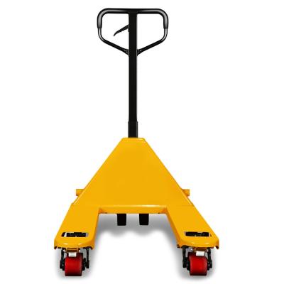 China Labor-saving 2ton 3 ton 5 ton Hydraulic Manual Hand Pallet Truck with fork thickness 5mm for sale