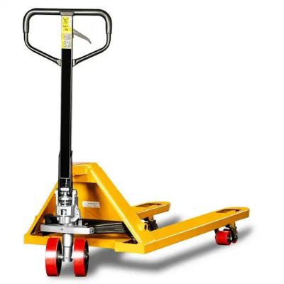 China Warehouse 3T Hand Pallet Truck Hydraulic Jack Forklift With Welded Pump for sale