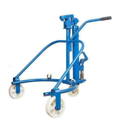 China 350kg Well Balanced Manual Drum Lifter Hotels Garment Shops for sale