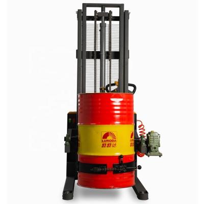 China 300kg 500kg 3 Meters Full Electric Drum Stacker For Oil Drum Handling In Package Industry for sale