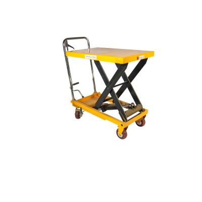 China Manual Hydraulic Lifting Platform Truck Mobile Electric Elevator Small Lifting Machine for sale