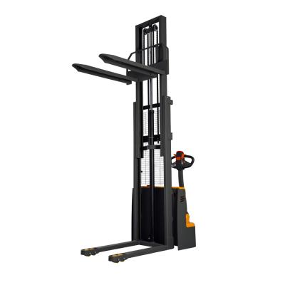 China 2 Ton 1.5m Mini Pedestrian Walk Behind All Electric Forklift Pallet Stacker for sale