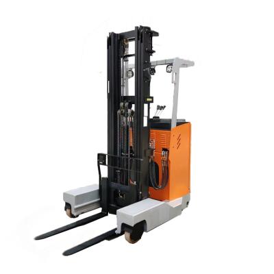 China 1ton 1.5ton 2ton 3M Height High Quality Battery Stand up Electric Reach Forklift from China KAD for sale