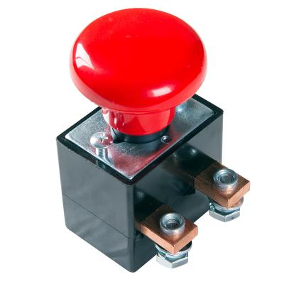 China KAD 250A 96V Electrical Round Emergency Stop Push Botton Switch ED250P-2 for sale