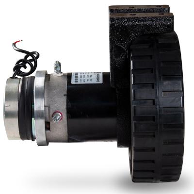 China KQ-DC/0.4 0.4KW 24V DC motor aerial work equipment wheel with max wheel speed 100r/min for sale