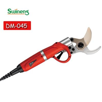 China Professional 45mm Anti-Slip Electric Handle Fruit Shears / Electric Bypass Pruner 36V for sale