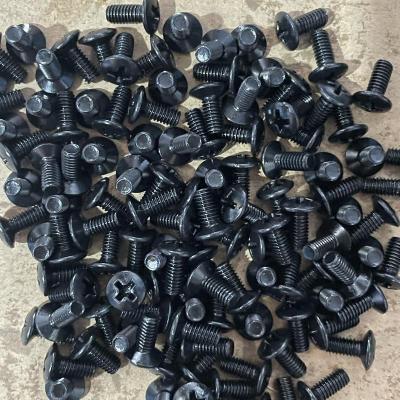 China Stainless Steel Screw Bolts Machinery OEM Plain Black Silver Gold Custom White Steel Fasteners Combination Standard Customized Non Stainless for sale