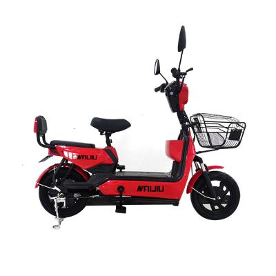 China Luxury Carbon Steel Electric Motorcycle 30-50 km/h 14inch Electric Motorcycle for sale