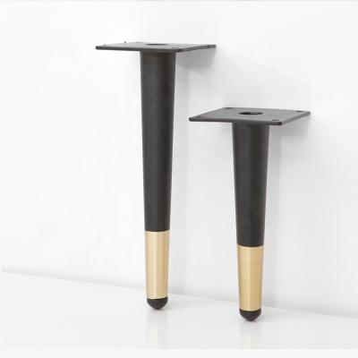 China Modern High Quality Slanted Legs Sofa Legs Sofa Legs Modern Light Luxury Metal Hardware Straight Sofa Legs for sale