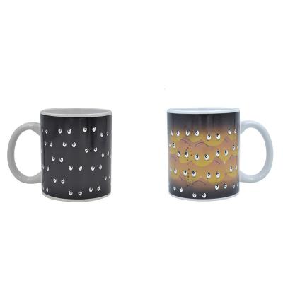 China Viable Wholesale Custom Gift Items Custom Logo Printing Color Changing Ceramic Mug for sale