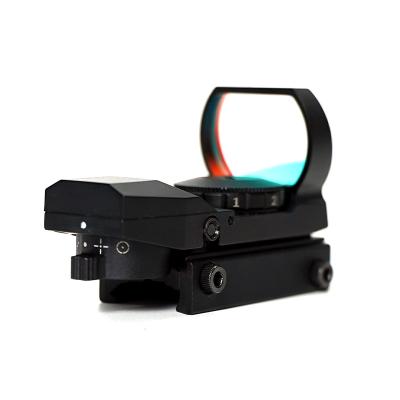 China Wholesale JH-400 Military Reflex Sight Electro Tactical 1X40 Aluminum Alloy SIVI Red Dot Illuminated Hunting Optics 4 MOA Green Red Dot Sight for sale