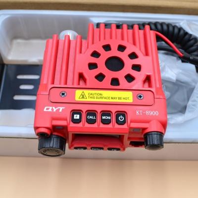 China Voice Companding Dual Band Jammer QYT Red Color KT8900 KT-8900 Mobile Radio for sale