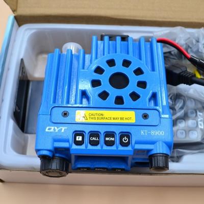 China Voice Companding Jammer QYT Blue Color KT8900 KT-8900 Dual Band Mobile Radio for sale