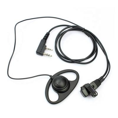 China high-end two way radio accessories, d-shape two way radio earphone to ep450 radio D-shape two way radio earphone to ep450 radio for sale