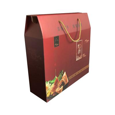 China Portable Dragon Boat Festival zongzi gift box gift box wholesale recyclable packaging box for sale