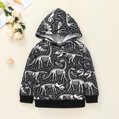 China Anti-wrinkle hot sale graffiti pattern baby clothes autumn boy plain jacket / spring full sleeve version for sale