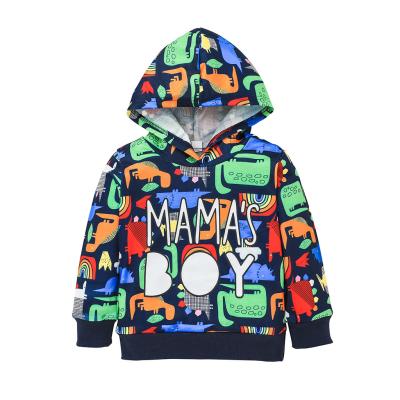 China Anti-Wrinkle Kids Autumn Jacket Ordinary Thickness Street American Style Long Sleeve Windproof Zipper Casual Outfit for sale