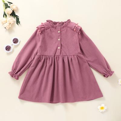 China Wholesale High Quality Washable Baby Dress Autumn Girl Cotton Girls Dressing Gown for sale