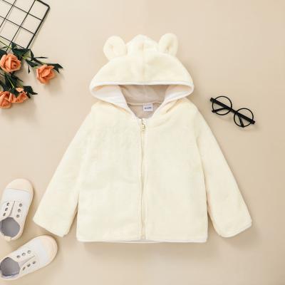 China Wholesale Children's Solid Color Zipper Clothing Boutique Children's Unisex Hooded Jacket Girl's Wholesale QUICK DRY Windproof for sale