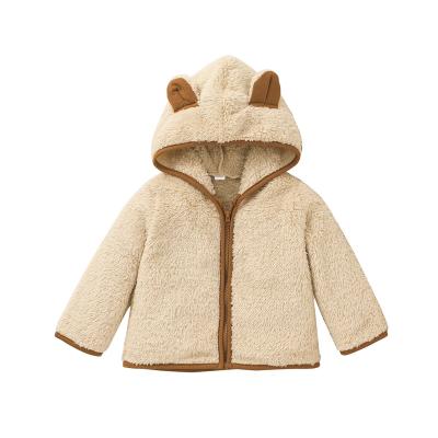 China 100% Polyester New Arrival Baby Coat Girl Jacket Sleeve Winter Baby Clothes Long Hooded Unisex Clothing Kids for sale