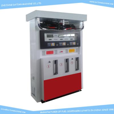 China 6 nozzles fuel dispensers, gas station pumps, 3 products gas station filling pumps for sale