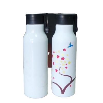 China Viable White Aluminum Traveling Magic Sublimation Bottles for sale