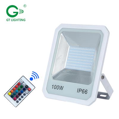 China Garden Best Price Explosion Proof Outdoor RGB 30w 50w 100w 150w Warehouse Led Flood Lighting for sale