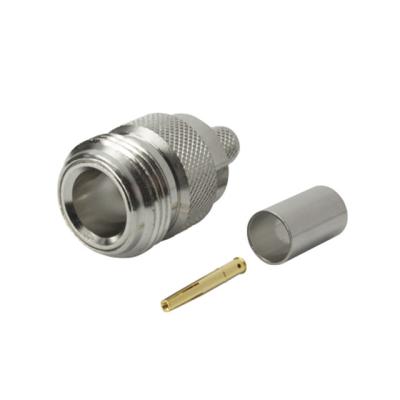 China N Jack Crimp Type Straight 50/75 ohm N-IPC-201 for sale