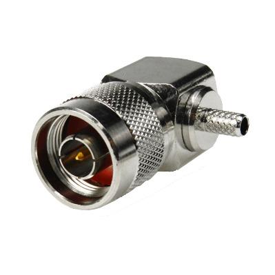 China N 50/75 ohm right angle plug N-IPC-111 for sale