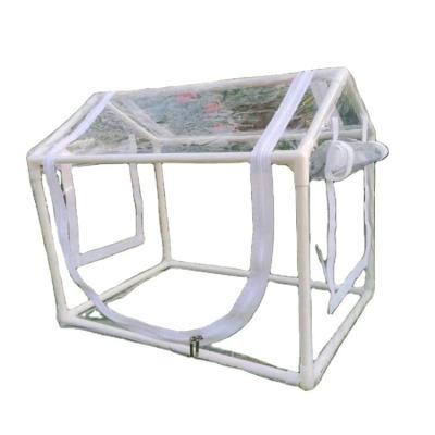 China Easily Assembled Mini Greenhouse Succulent Sunshade And Small Room Household Backyard Arrow Flooring Ornamental Garden Rain Cover Easily Assembled for sale