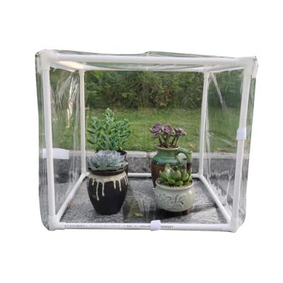 China Wholesale Indoor Outdoor Indoor Outdoor Shelter Cover Flower Shelter Small Greenhouse Folowerpot Tent Conservative Portable Gardening Plant Easily Assembled for sale