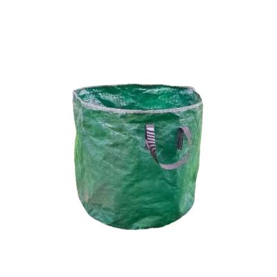 China Best Selling 120L Reusable Waterproof Pe Leaf Collector Garden Waste Bag for sale