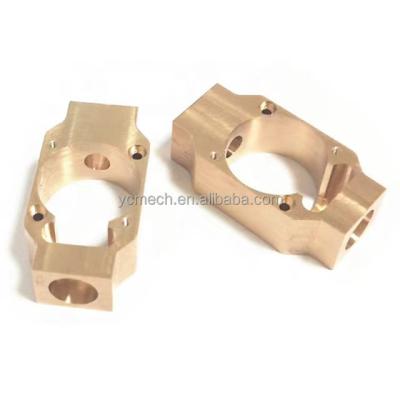 China Industrial Equipment Machined Brass CNC Lathe Custom Machining Services Parts /custom Brass Milling Components for sale