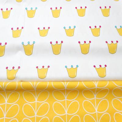 China Anti-static digital printing in cotton fabric 100% cotton pineapple printed fabric for sale