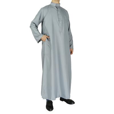 China Latest Hometextile Designs Dubai Arab Muslim Abayas Mens Thobe Islamic Clothing for sale